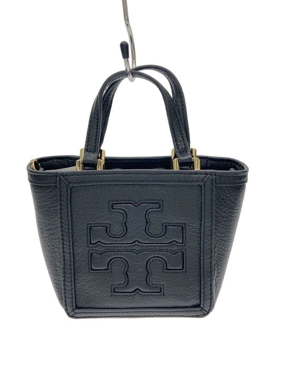 TORY BURCH2-Way Shoulder Bag Leather BLK Solid HSP037