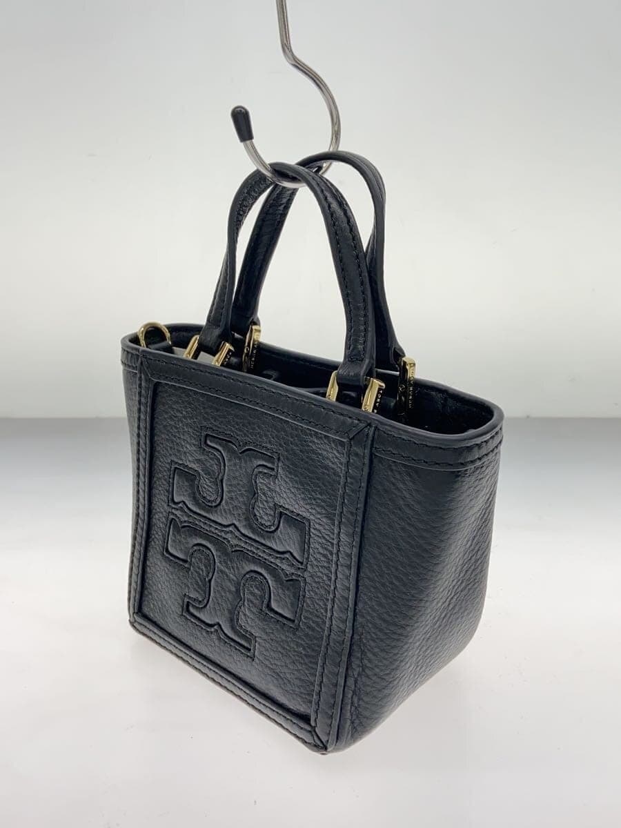 TORY BURCH2-Way Shoulder Bag Leather BLK Solid HSP037 2