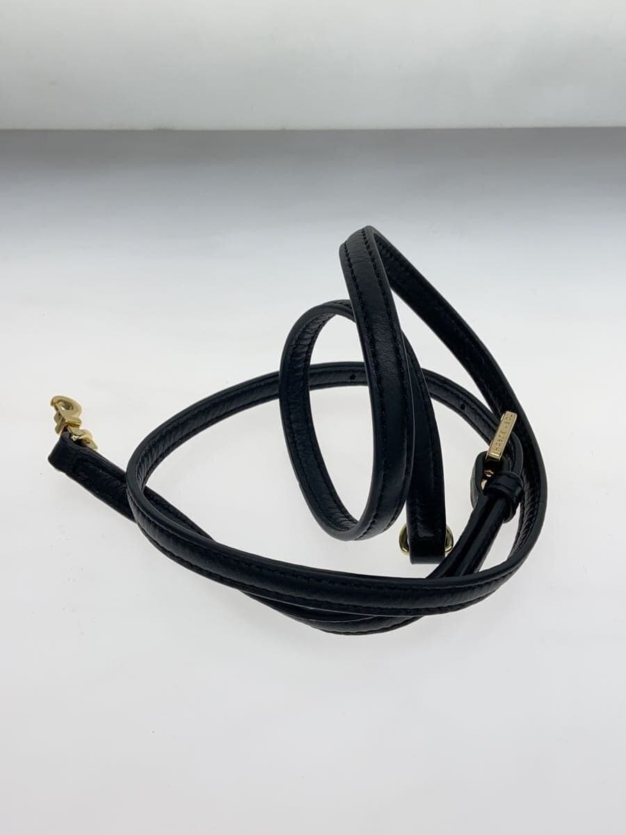 TORY BURCH2-Way Shoulder Bag Leather BLK Solid HSP037 7