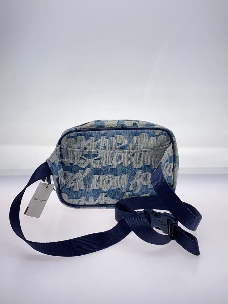 Supreme22ss Fat tip jacquard Shoulder bag Denim IDG All-over pattern 3