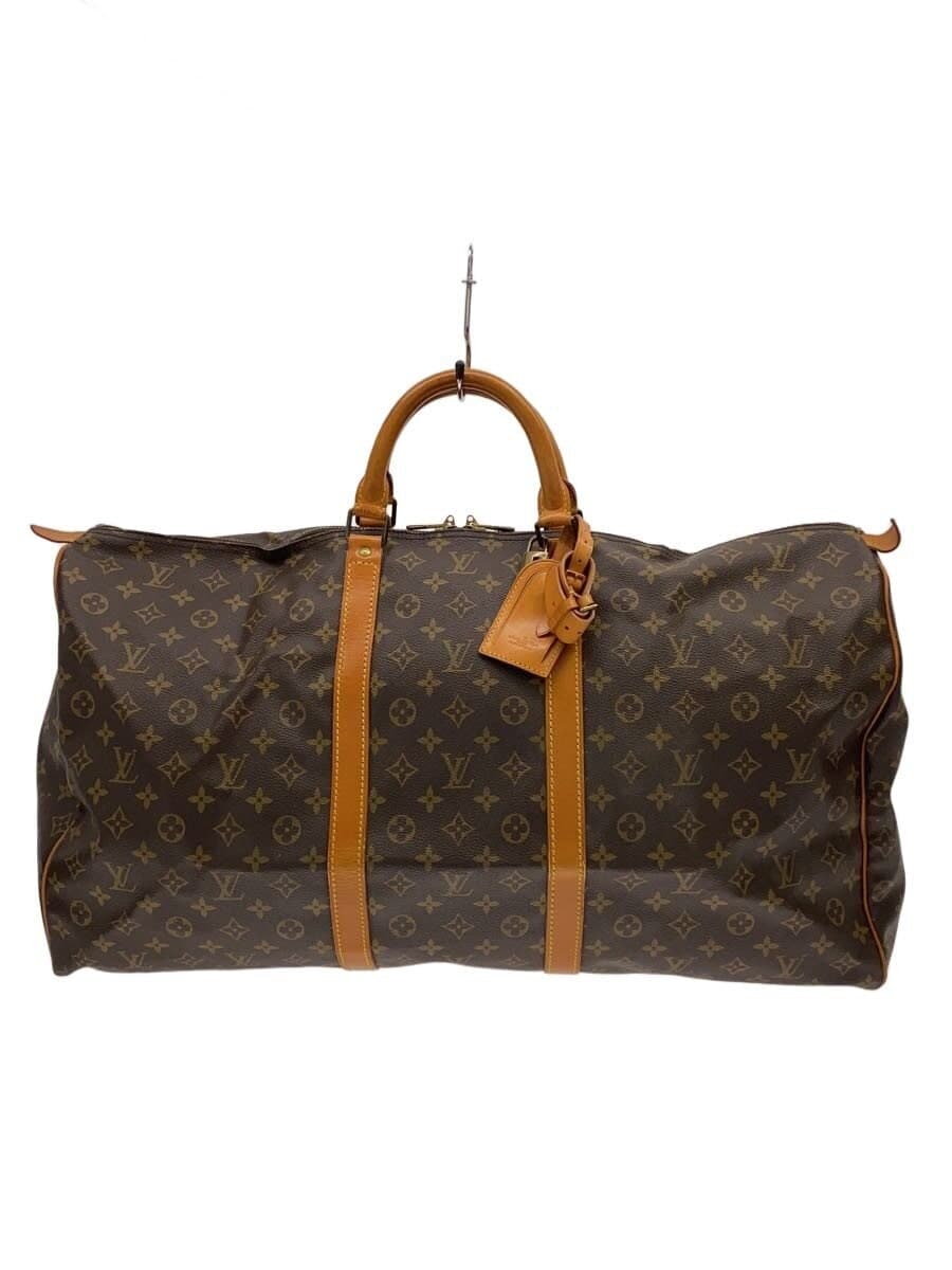 LOUIS VUITTON Boston Bag Leather CML Monogram