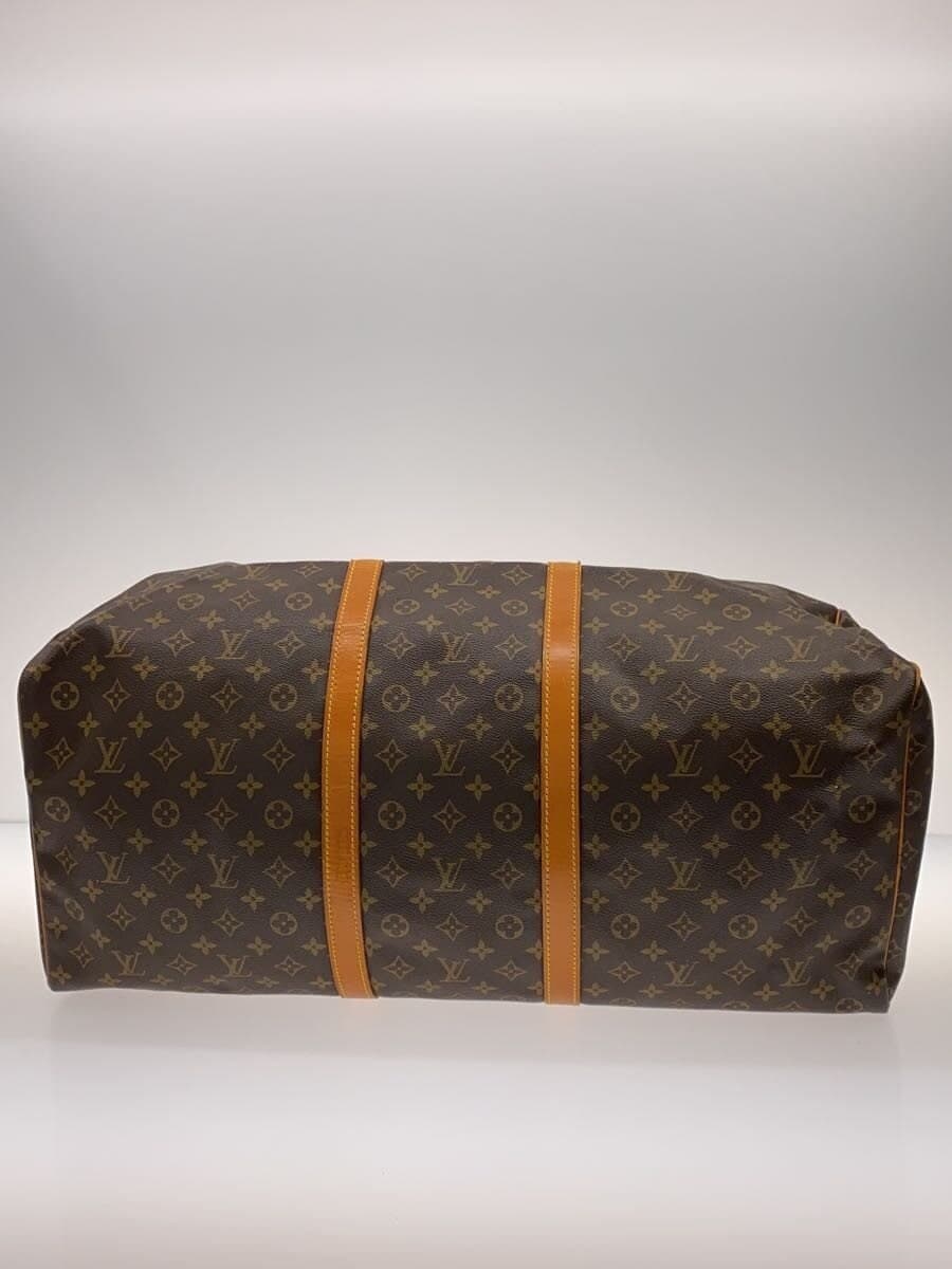 LOUIS VUITTON Boston Bag Leather CML Monogram 4