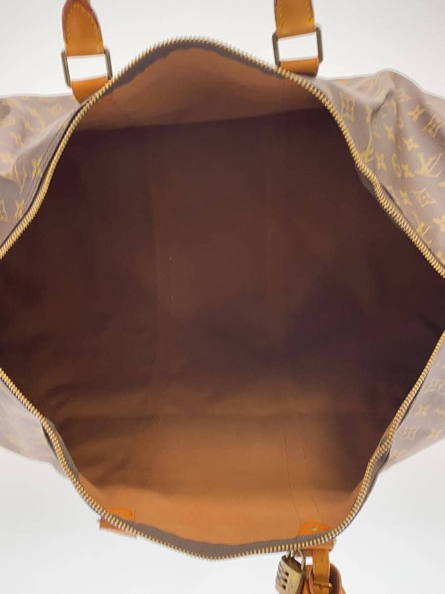 LOUIS VUITTON Boston Bag Leather CML Monogram 6