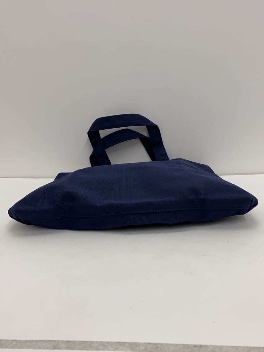 Kitamura Tote Bag Cotton NVY Solid 4