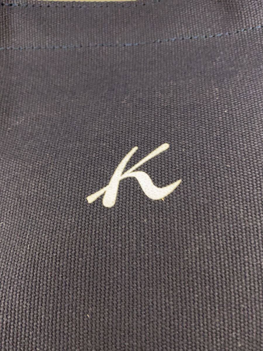 Kitamura Tote Bag Cotton NVY Solid 5