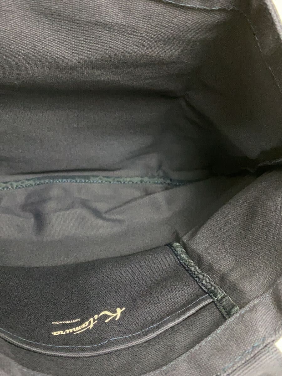 Kitamura Tote Bag Cotton NVY Solid 6