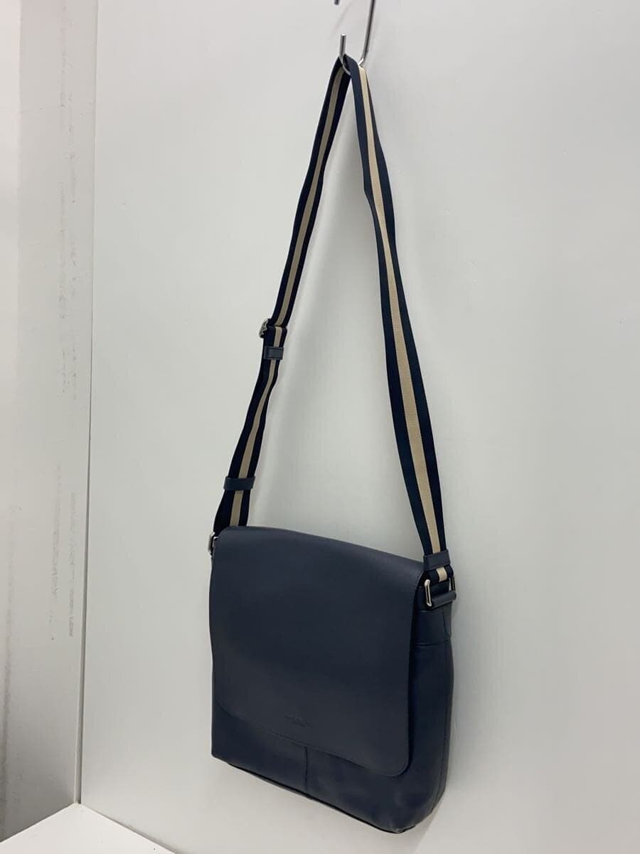 COACH Charles Small Messenger Leather NVY 2