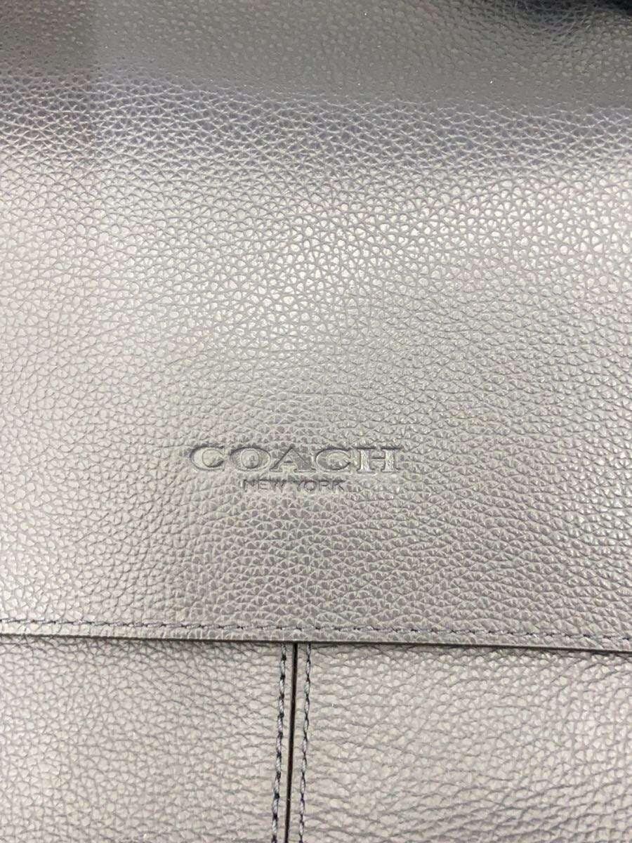 COACH Charles Small Messenger Leather NVY 5