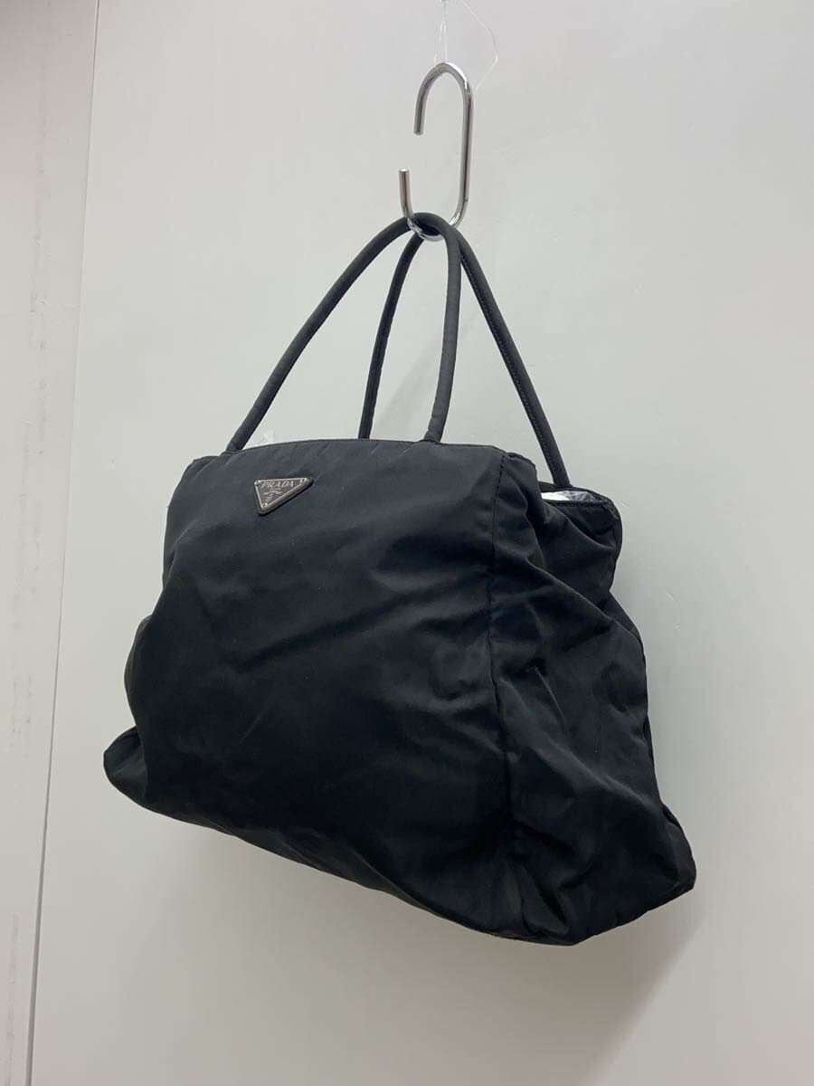 PRADA Handbag Nylon BLK 2