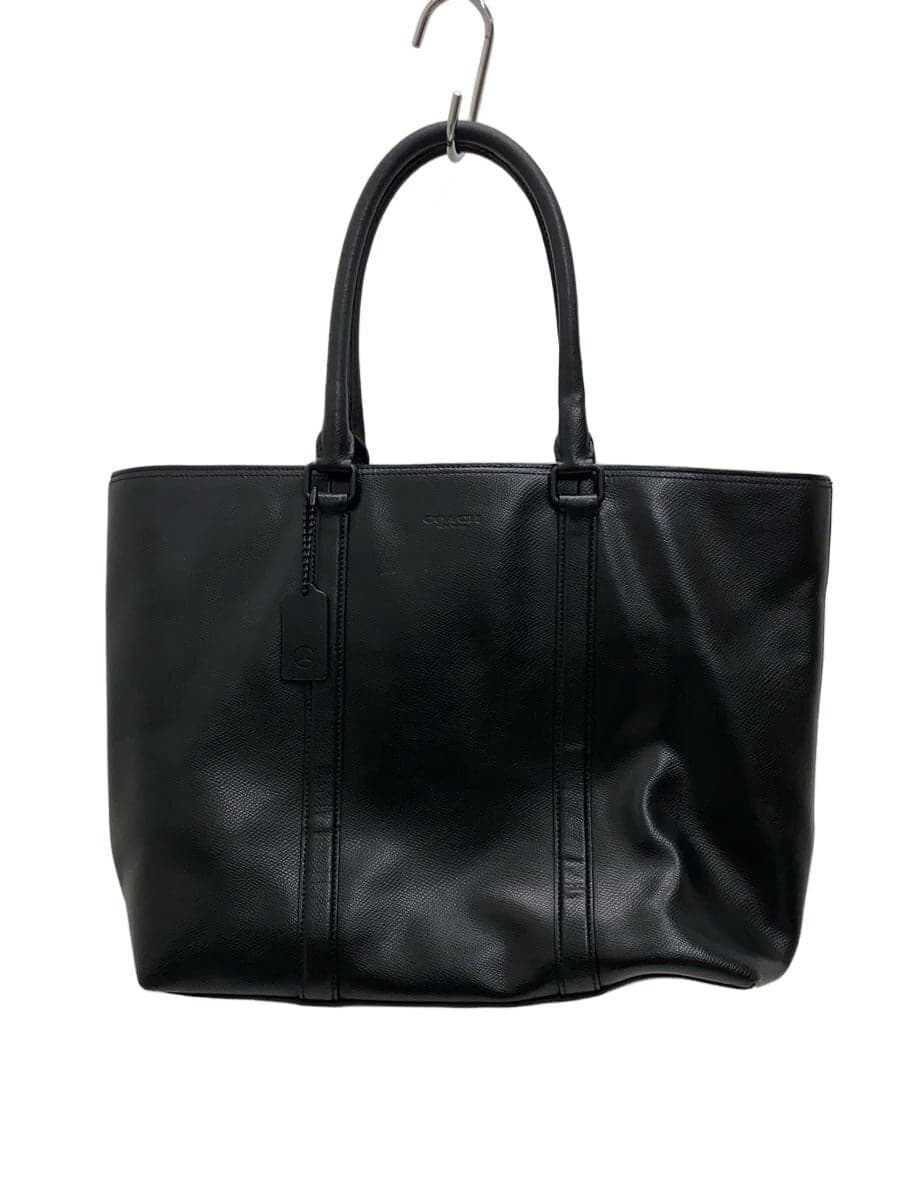 COACH Metropolitan Tote Leather BLK Solid 72114G