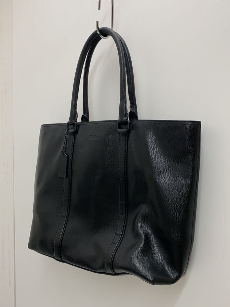 COACH Metropolitan Tote Leather BLK Solid 72114G 2