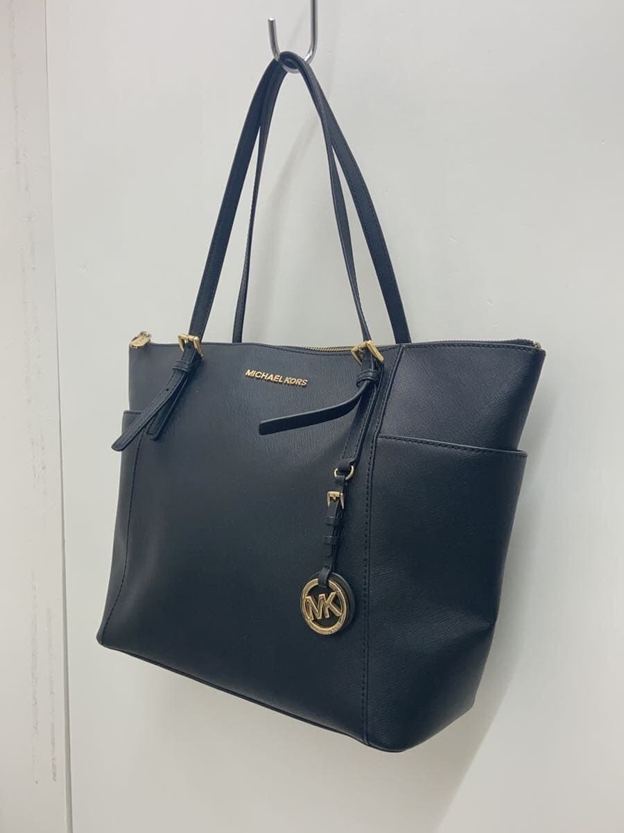 MICHAEL KORS Tote Bag Leather Black Solid Color 7GVFVY0Z00050 2