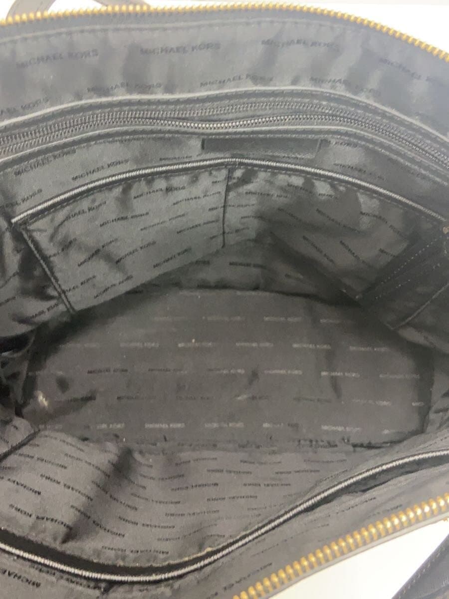 MICHAEL KORS Tote Bag Leather Black Solid Color 7GVFVY0Z00050 6