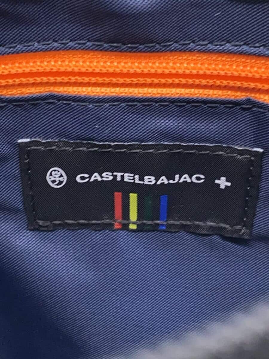 CASTELBAJAC handbag canvas BLK all-over pattern 5