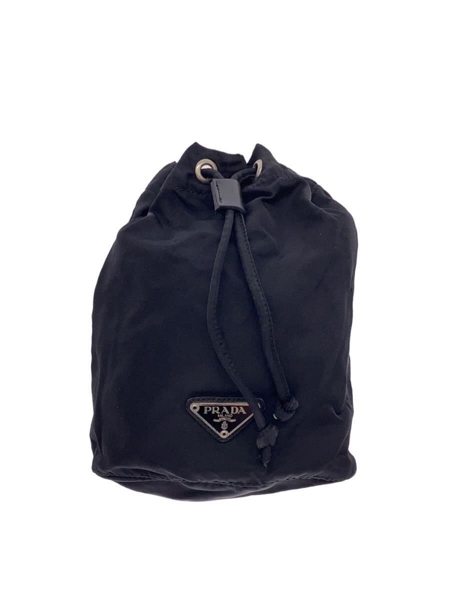 PRADA Pouch Nylon Black