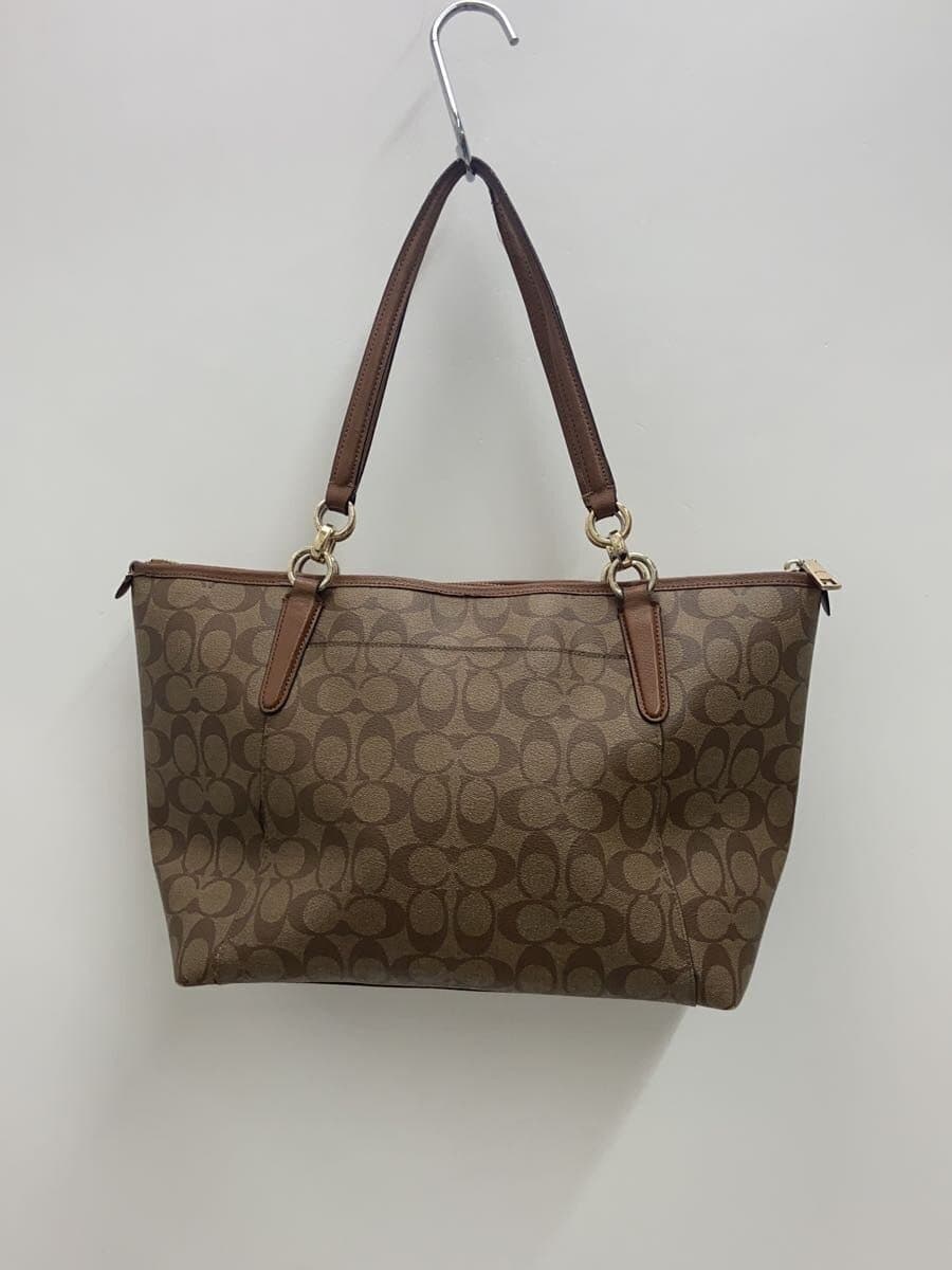 COACH Tote Bag_Signature_All-Over Print PVC BRW All-Over Print F55064 3
