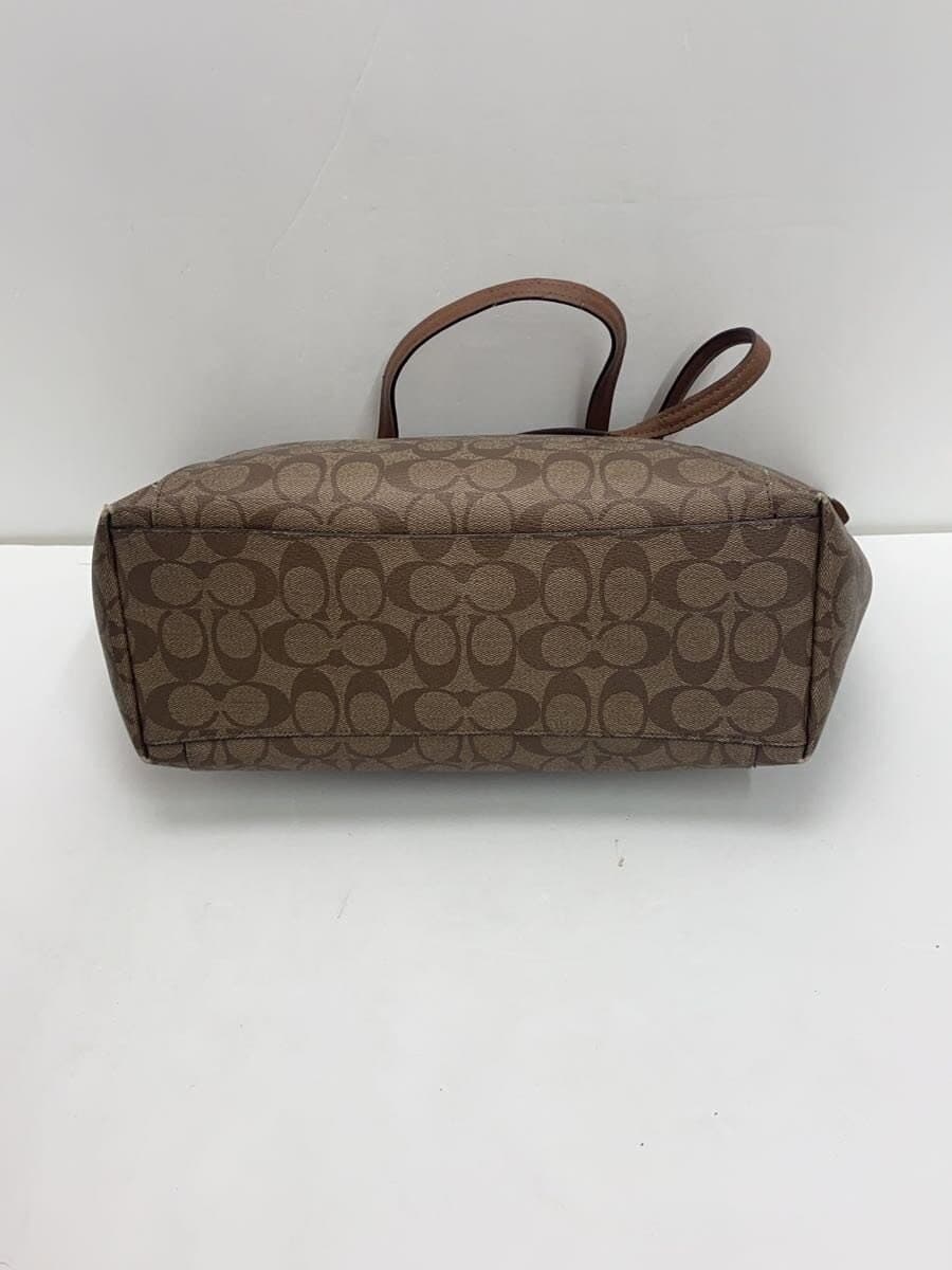 COACH Tote Bag_Signature_All-Over Print PVC BRW All-Over Print F55064 4