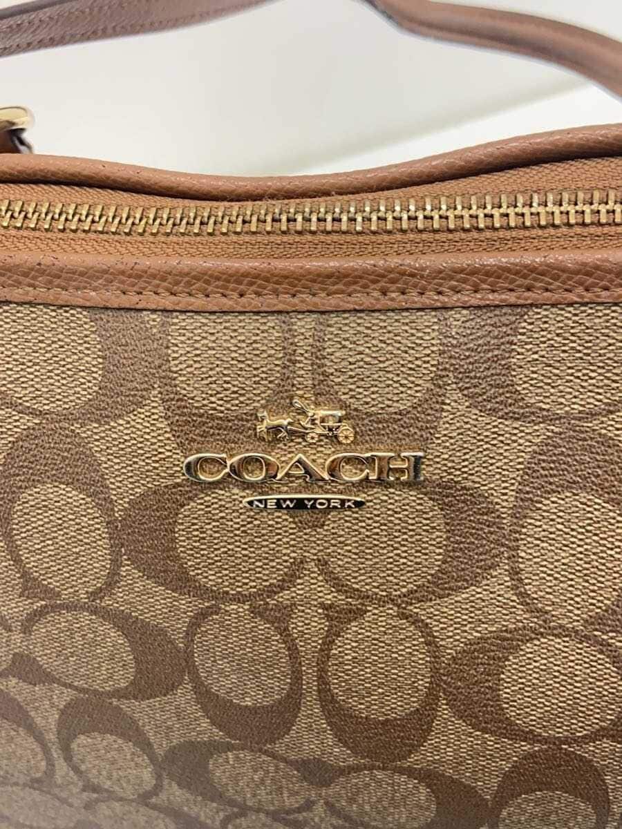 COACH Tote Bag_Signature_All-Over Print PVC BRW All-Over Print F55064 5