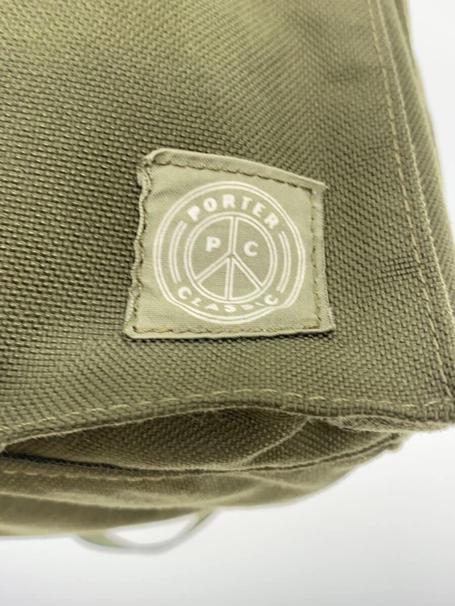 Porter Classic backpack Nylon Khaki Discoloration on the shoulder part 5