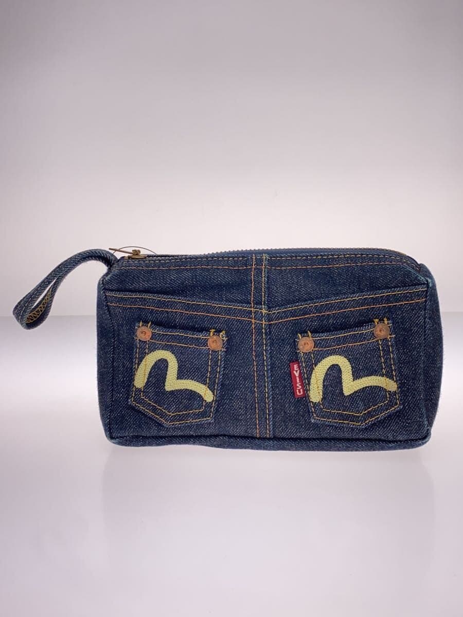 EVISU Pouch Cotton IDG 3