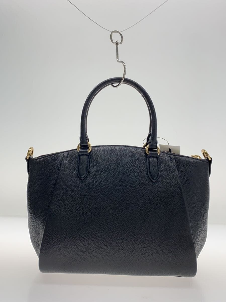 COACH Shoulder Bag Leather BLK C2247-79316 3