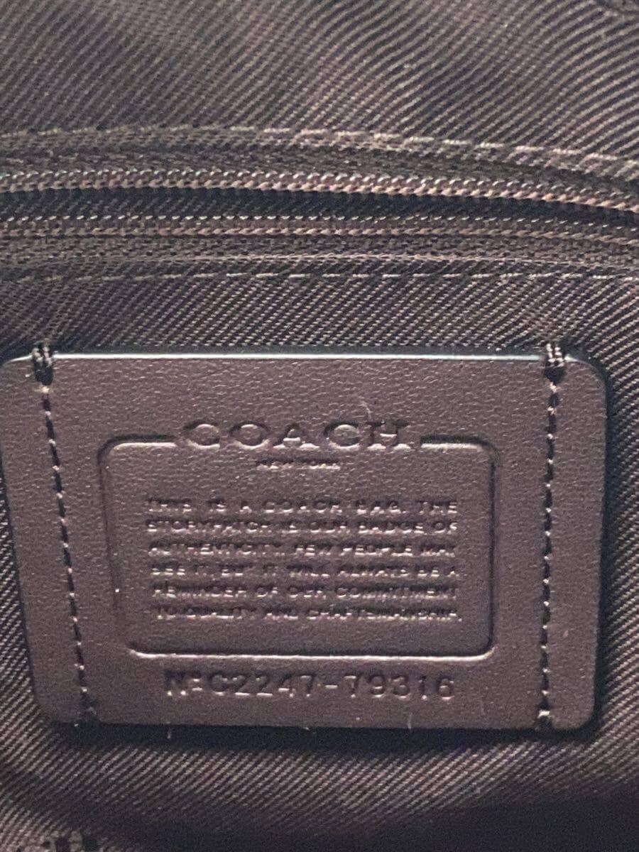 COACH Shoulder Bag Leather BLK C2247-79316 5