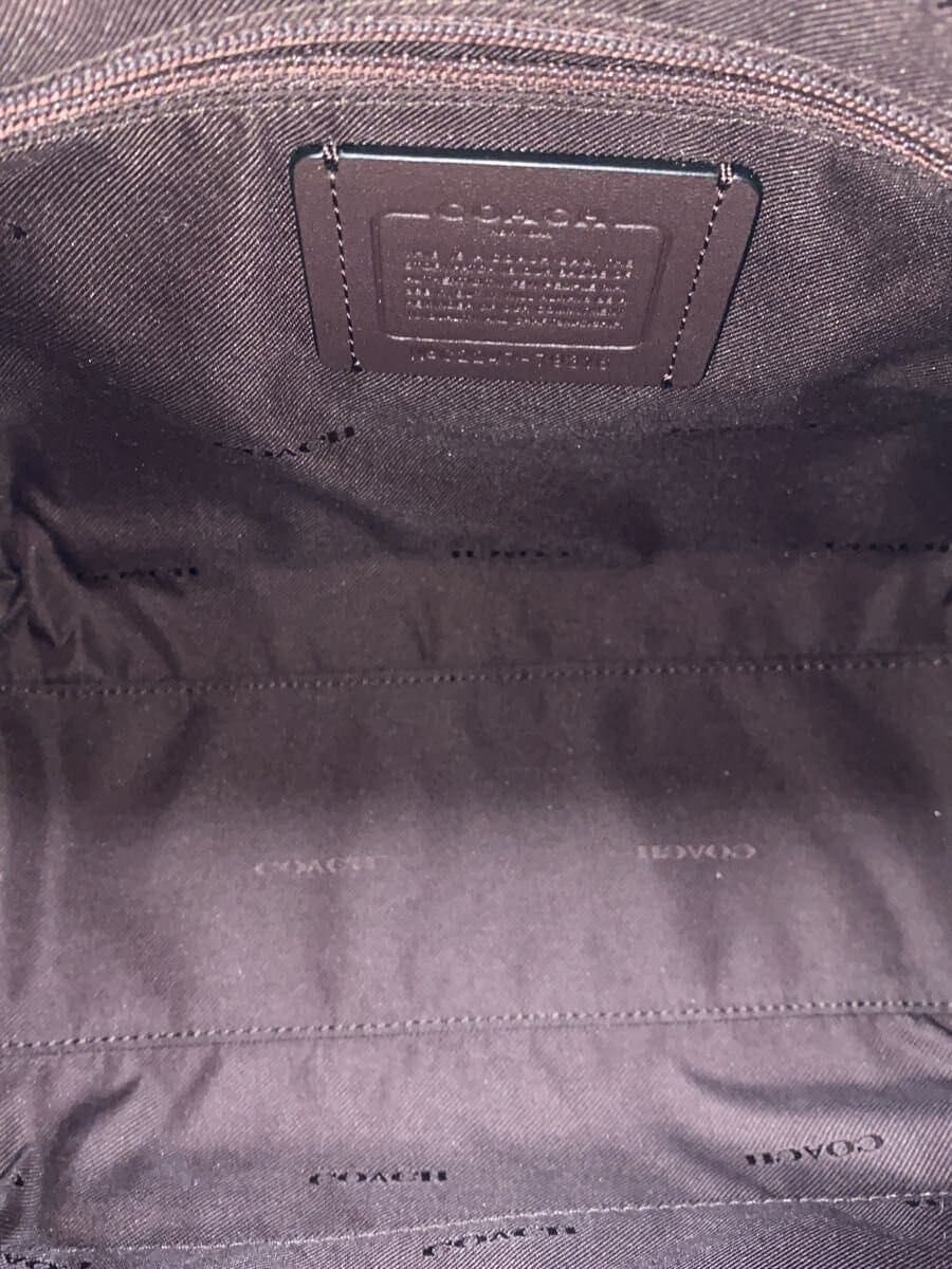 COACH Shoulder Bag Leather BLK C2247-79316 6