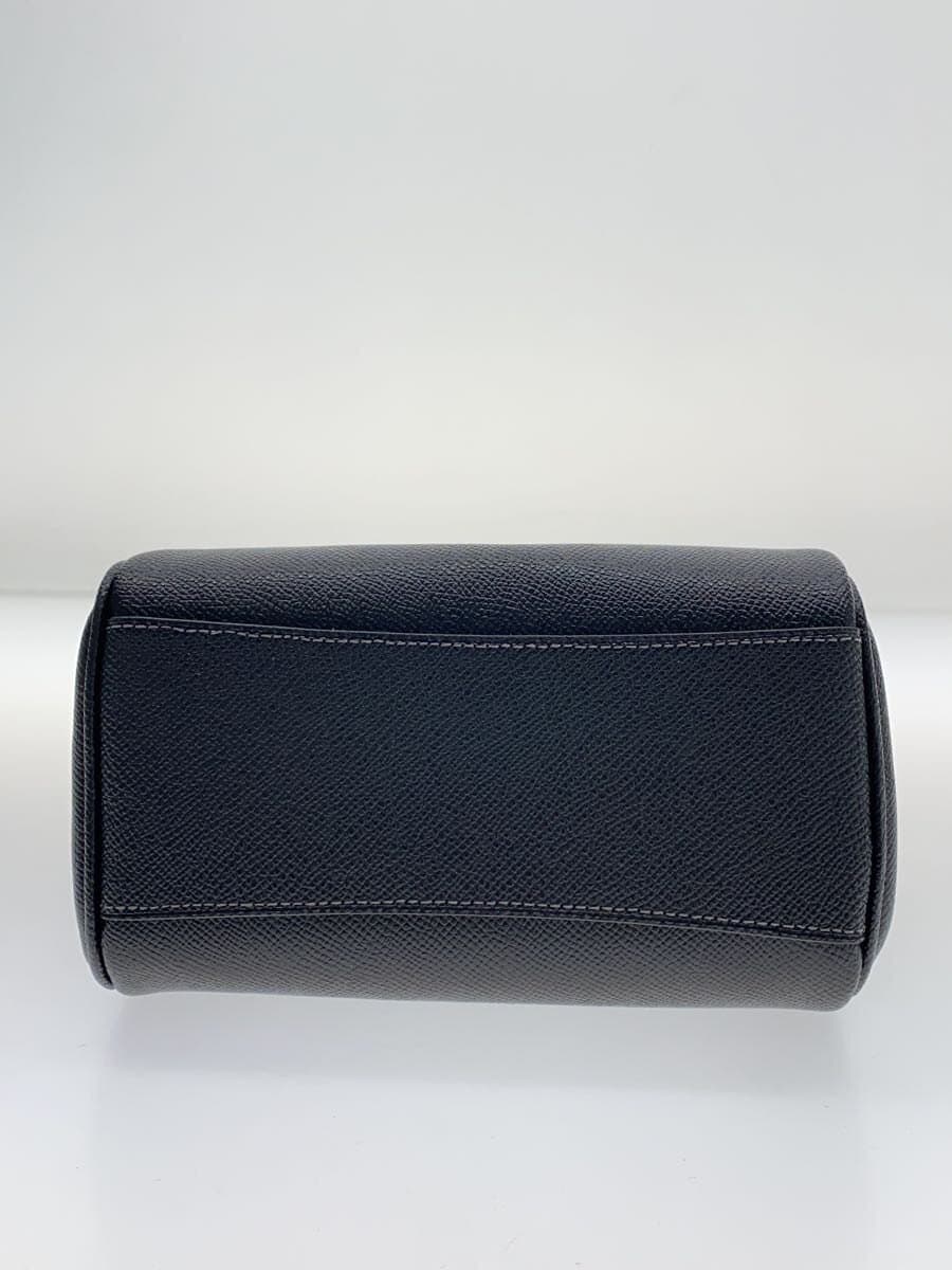 COACH Shoulder Bag Leather BLK CH157 4