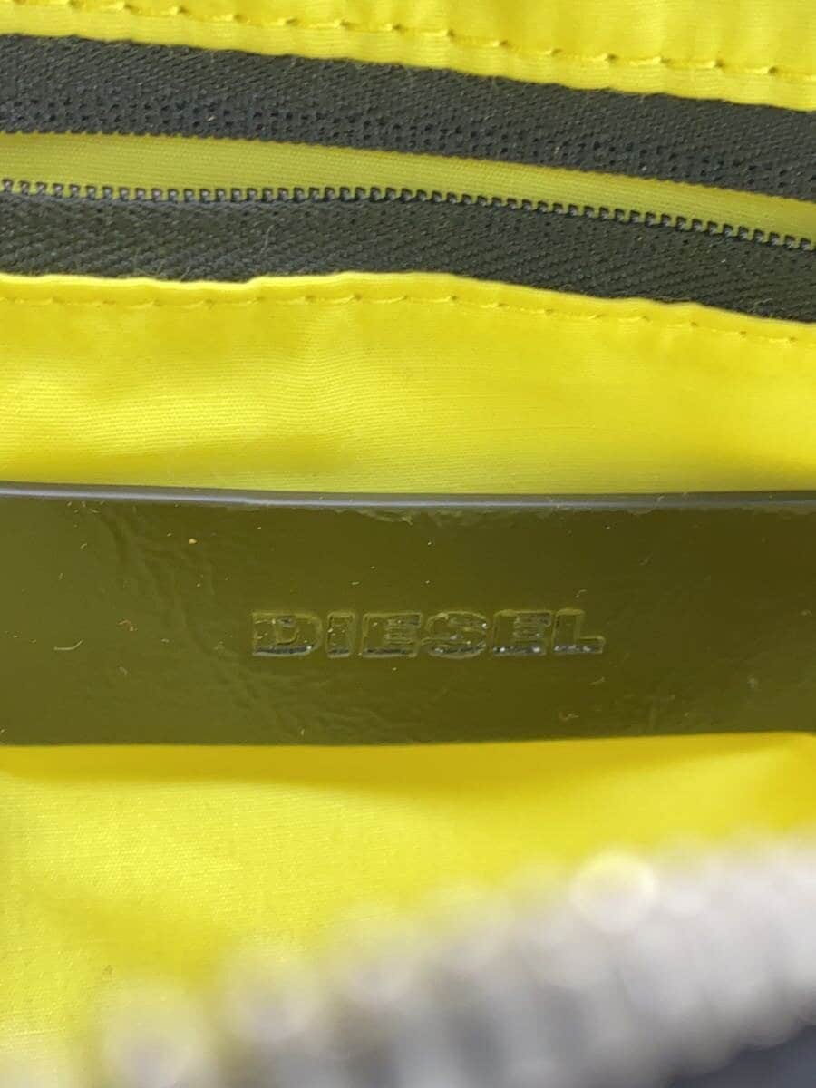 DIESEL Shoulder Bag Patent Leather BLK 5