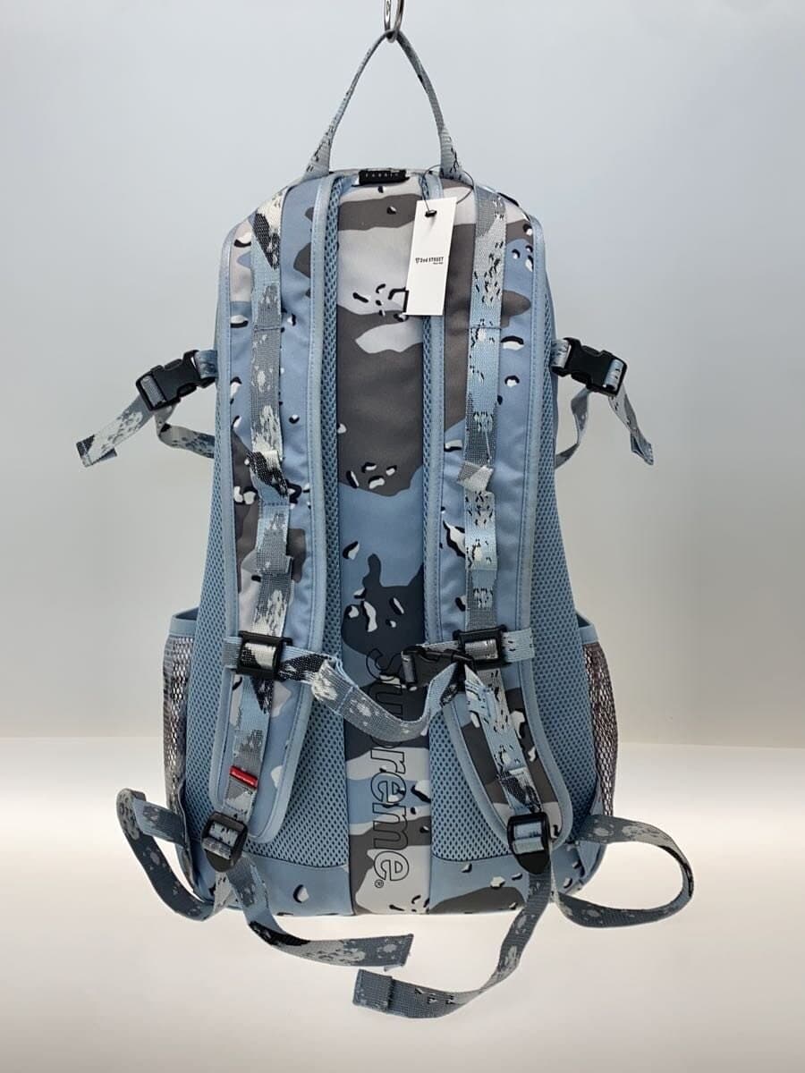 Supreme Backpack -- BLU Camo 20SS Shows signs of wear and yellowing 3