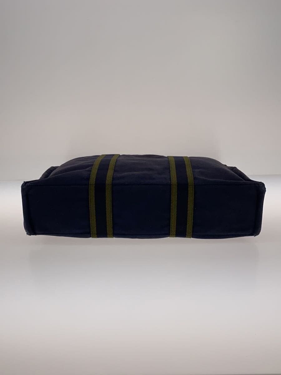 HERMES Tote Bag Cotton NVY 4