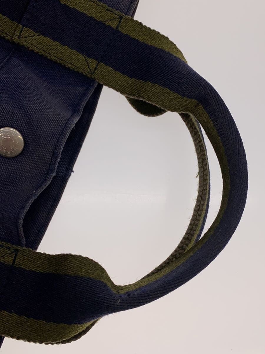 HERMES Tote Bag Cotton NVY 9