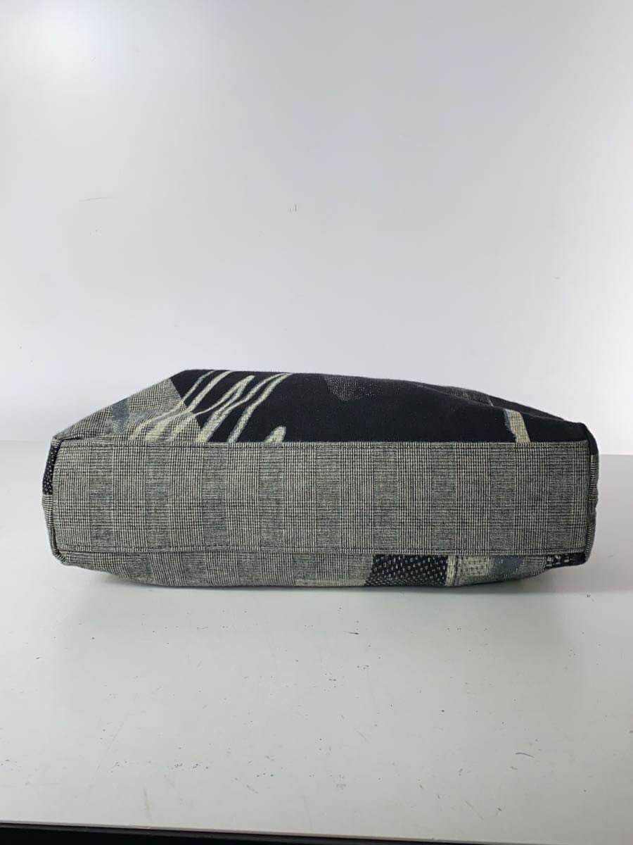 Y’s25SS Handbag Cowhide BLK All Over Pattern YP-I03-719 4