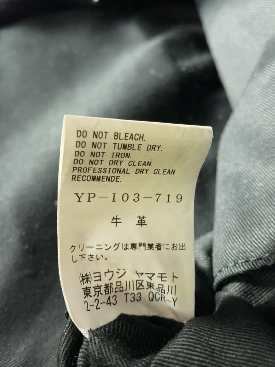 Y’s25SS Handbag Cowhide BLK All Over Pattern YP-I03-719 7