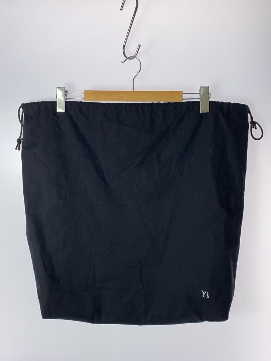 Y’s25SS Handbag Cowhide BLK All Over Pattern YP-I03-719 9