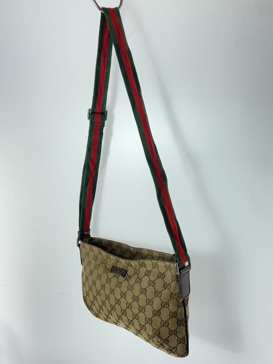 GUCCI Shoulder Bag_GG Canvas Canvas BRW All Over Pattern 2