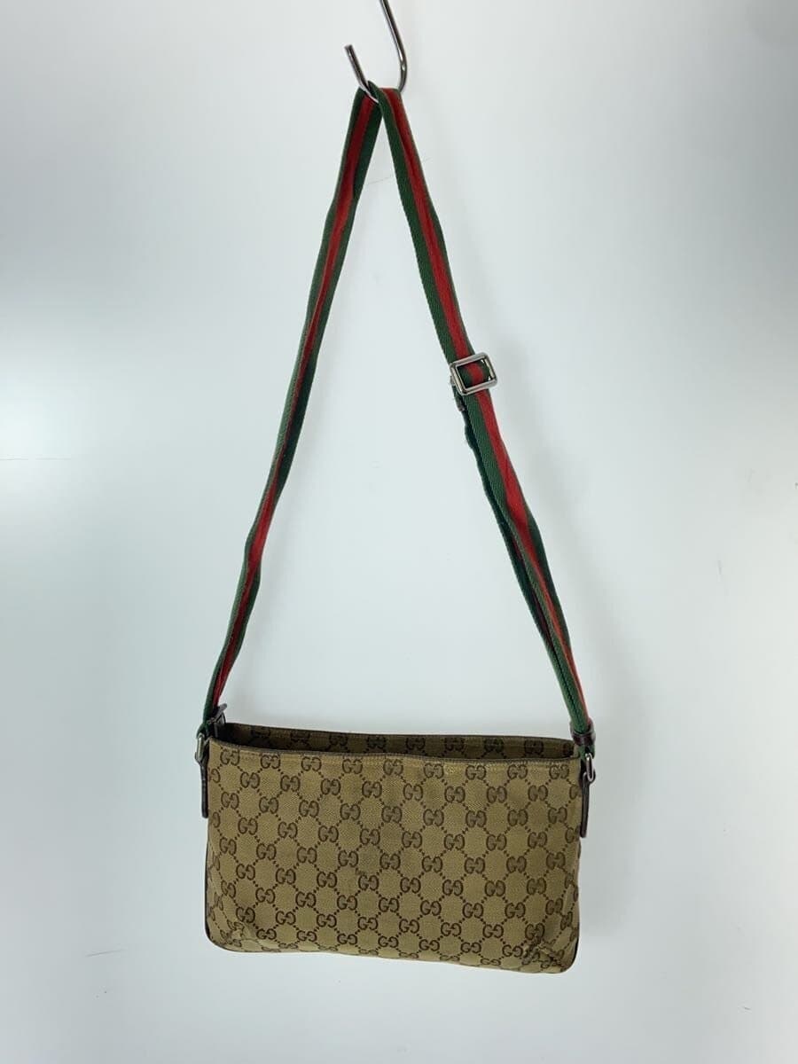 GUCCI Shoulder Bag_GG Canvas Canvas BRW All Over Pattern 3