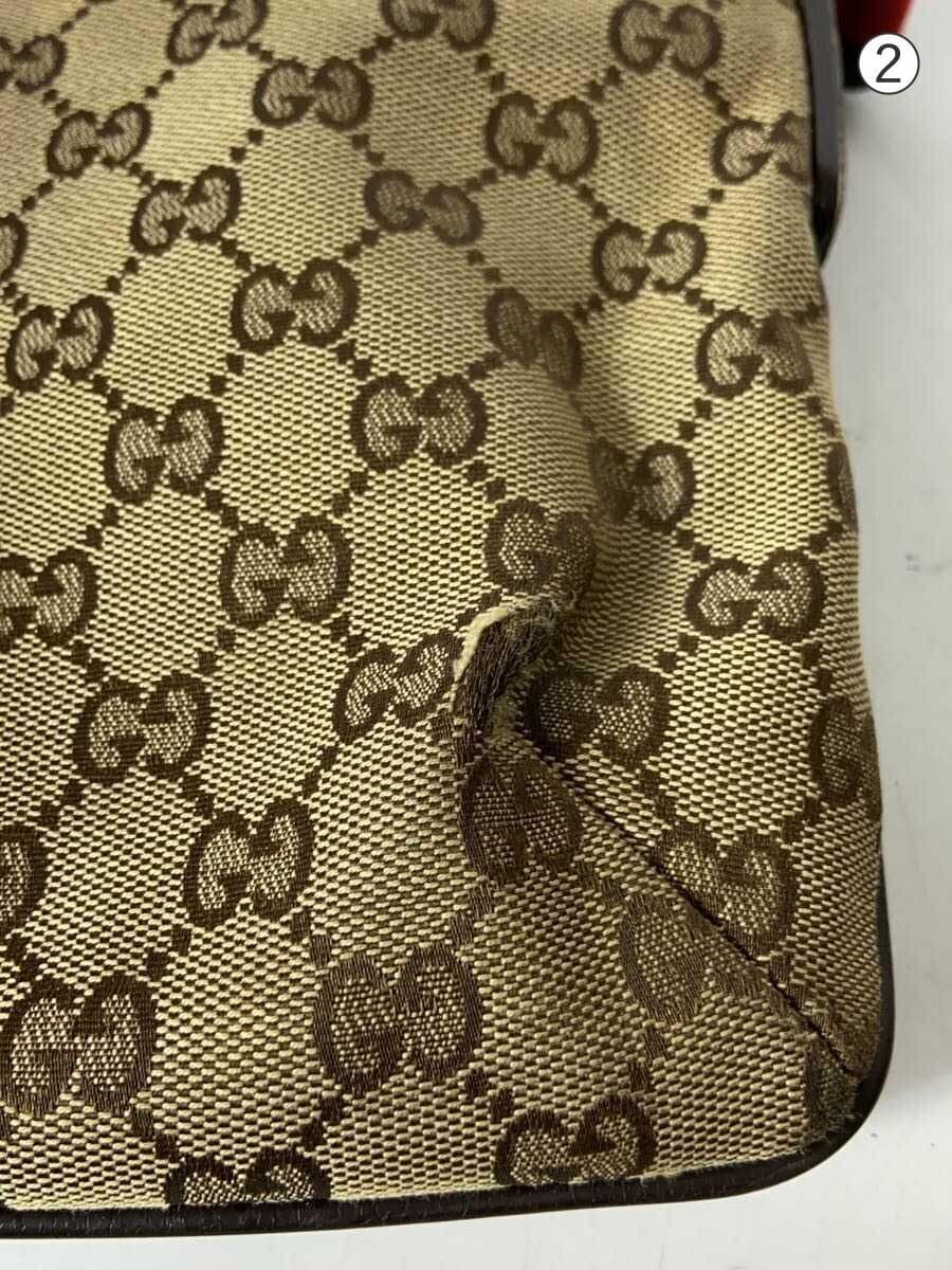 GUCCI Shoulder Bag_GG Canvas Canvas BRW All Over Pattern 8