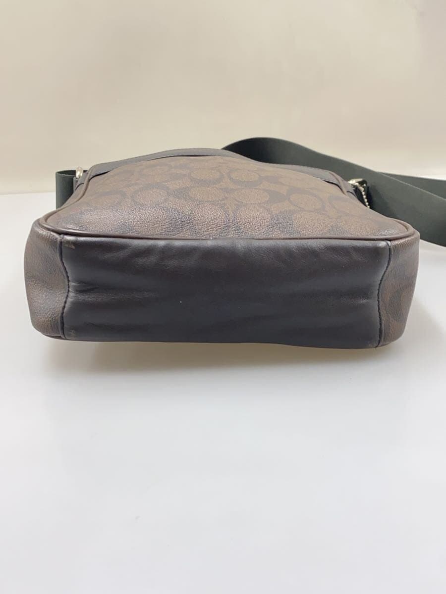 COACH Shoulder Bag_Signature Leather BLK All-Over Print F54788 4