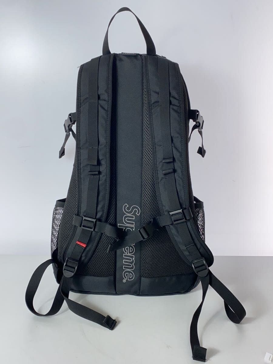 Supreme 20SS Backpack Mesh Backpack Polyester BLK Print 3