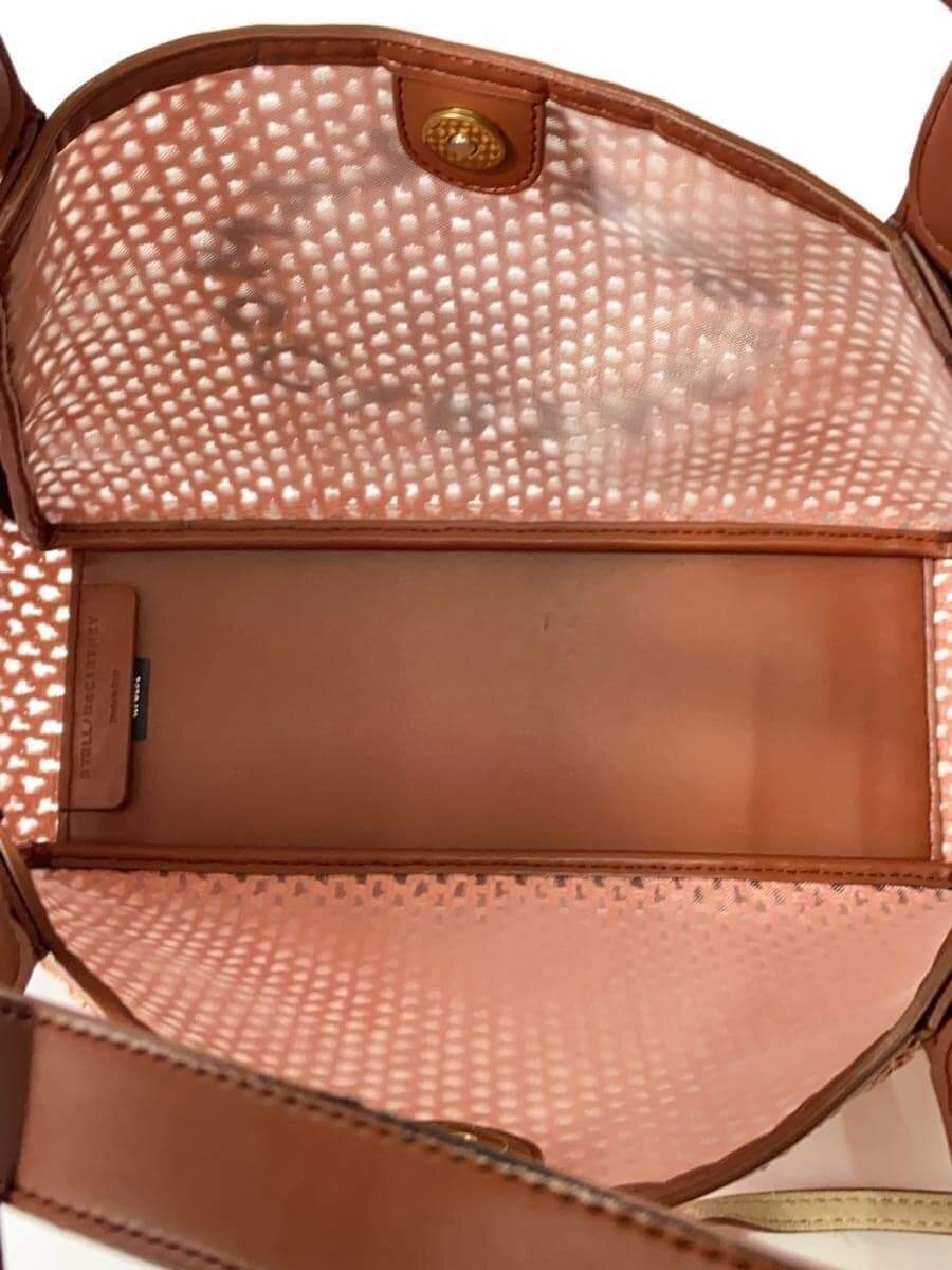STELLAMcCARTNEY bag PNK plain embroidered logo 6