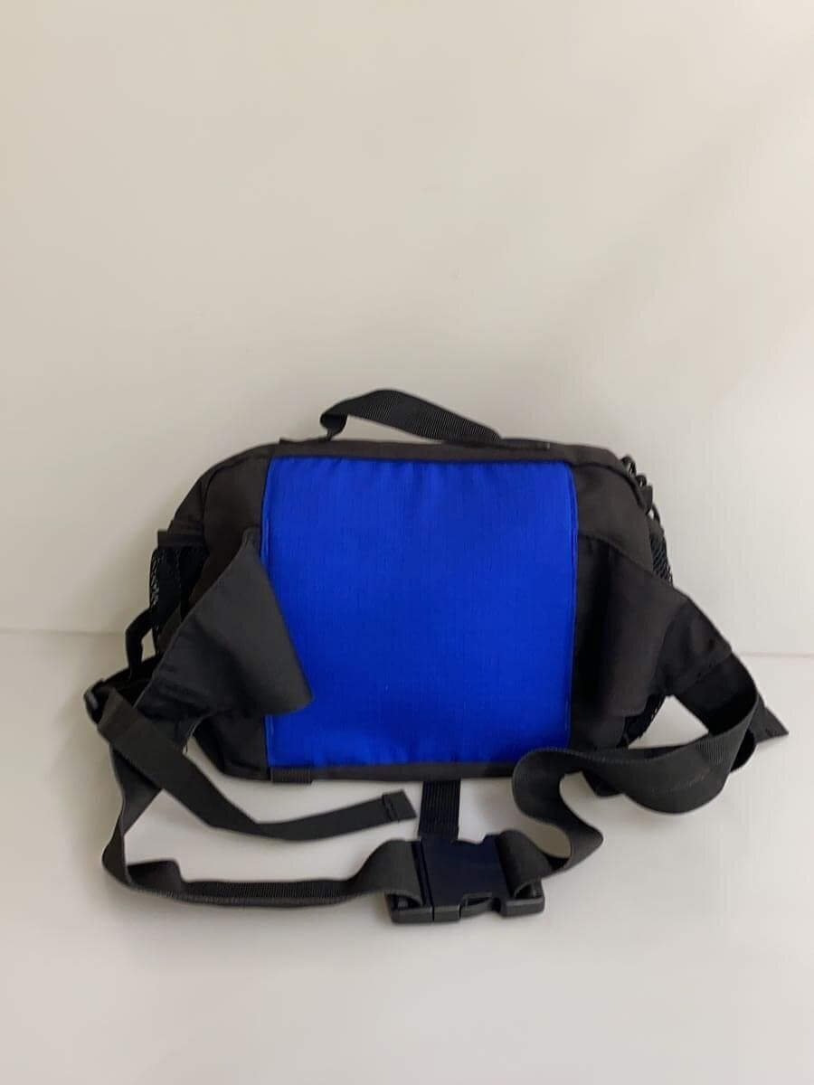 STUSSY Waist Bag Nylon BLU Solid 90s 3