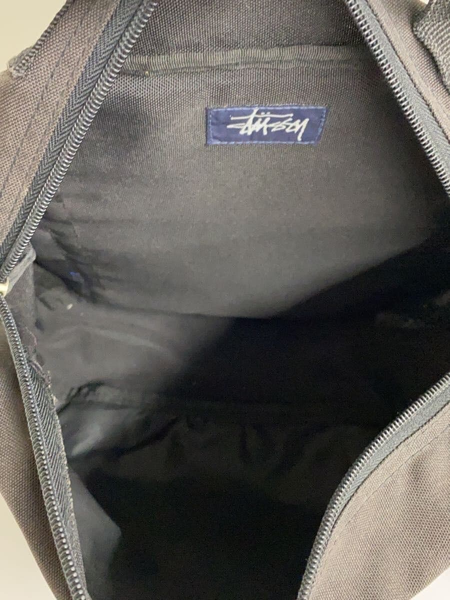 STUSSY Waist Bag Nylon BLU Solid 90s 6