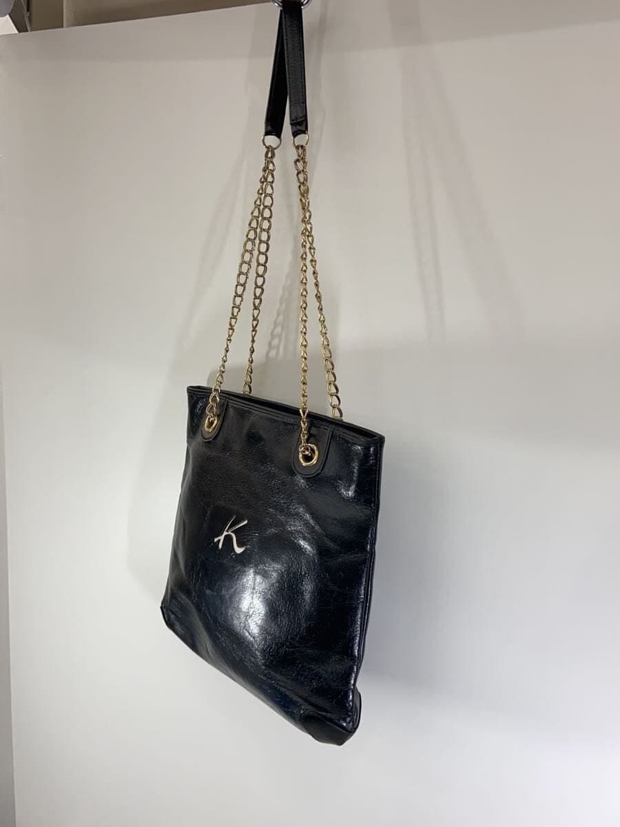 Kitamura Shoulder Bag Leather BLK 2