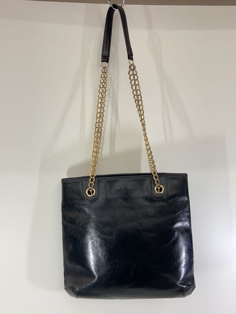 Kitamura Shoulder Bag Leather BLK 3