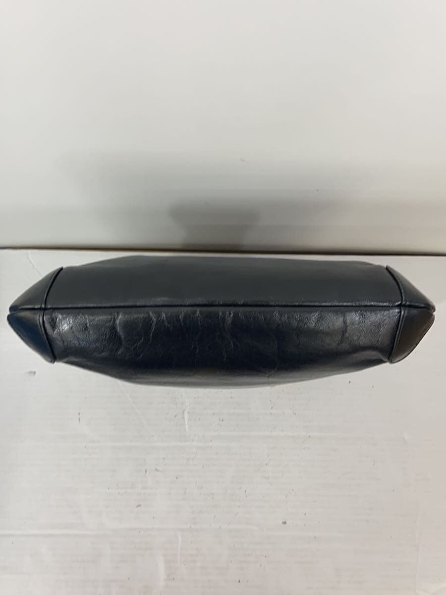 Kitamura Shoulder Bag Leather BLK 4