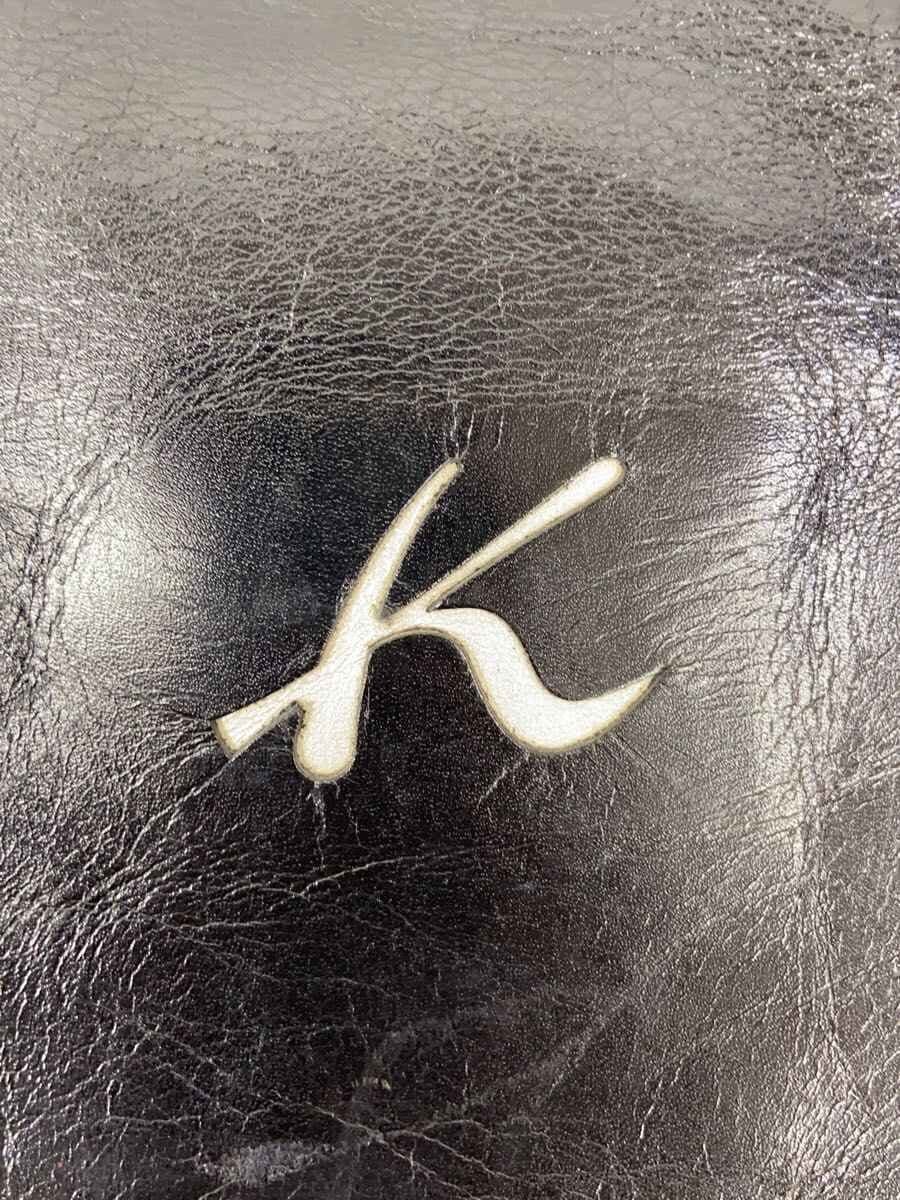 Kitamura Shoulder Bag Leather BLK 5