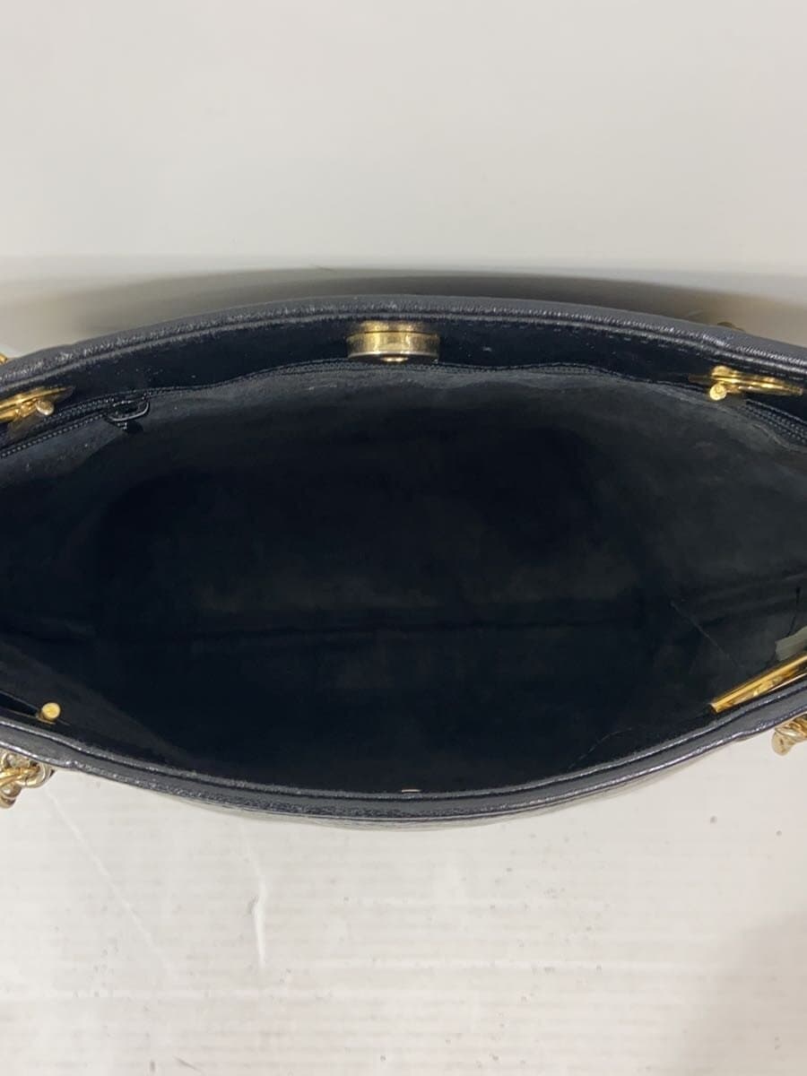 Kitamura Shoulder Bag Leather BLK 6