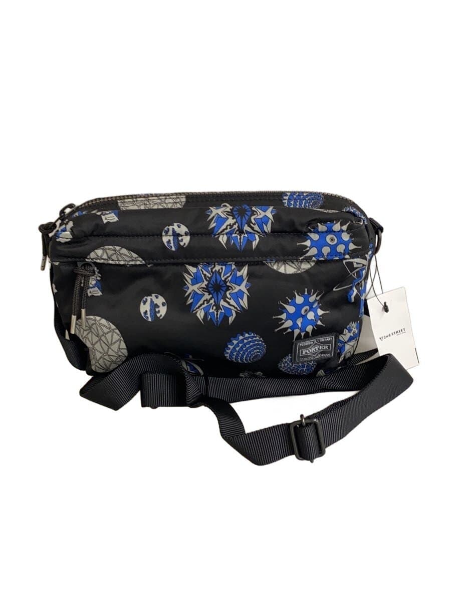 PORTER Shoulder Bag BLK All Over Pattern