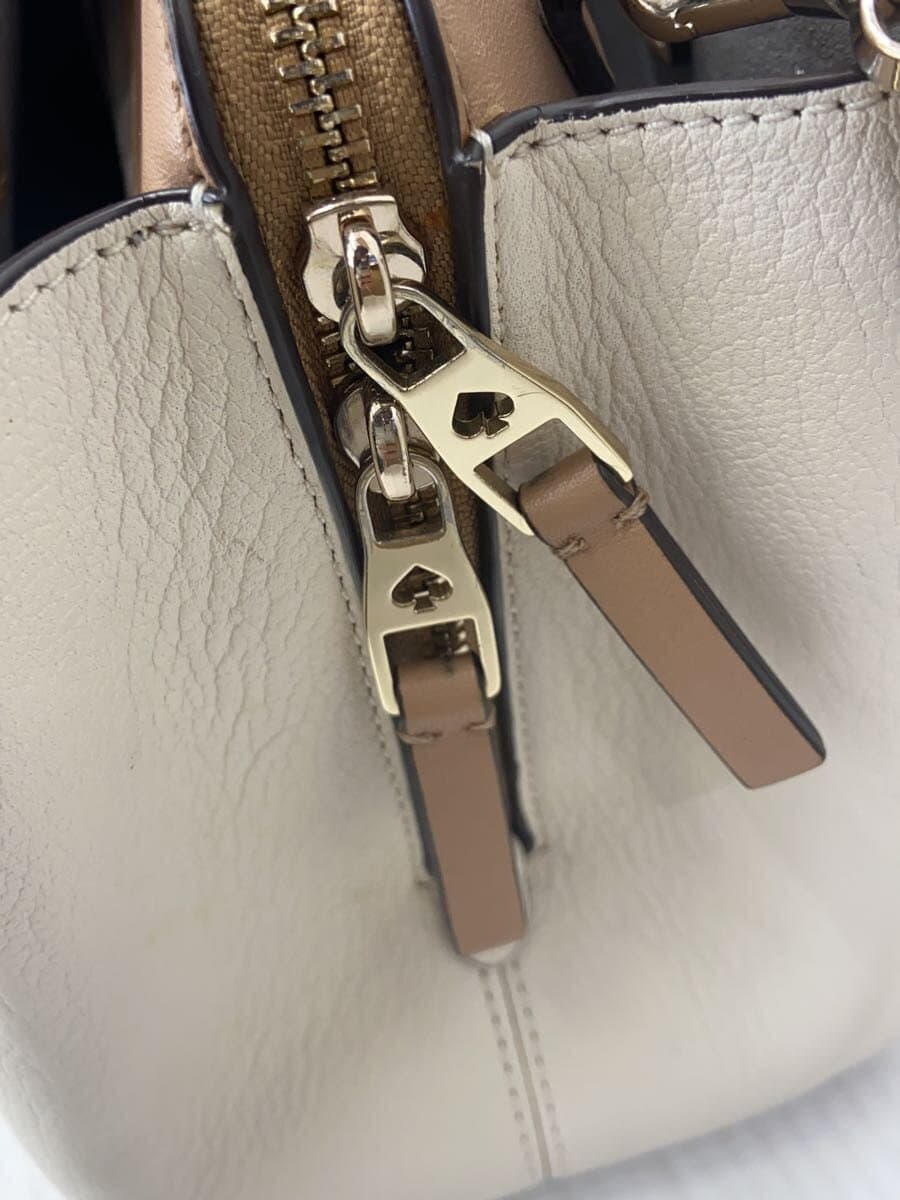 kate spade new york Shoulder Bag Leather BEG 8